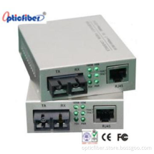 10/100m Ethernet Managed Insert Fiber Optic Converter
